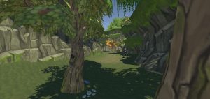 VR Forest Scene