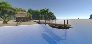 VR Beach Scene